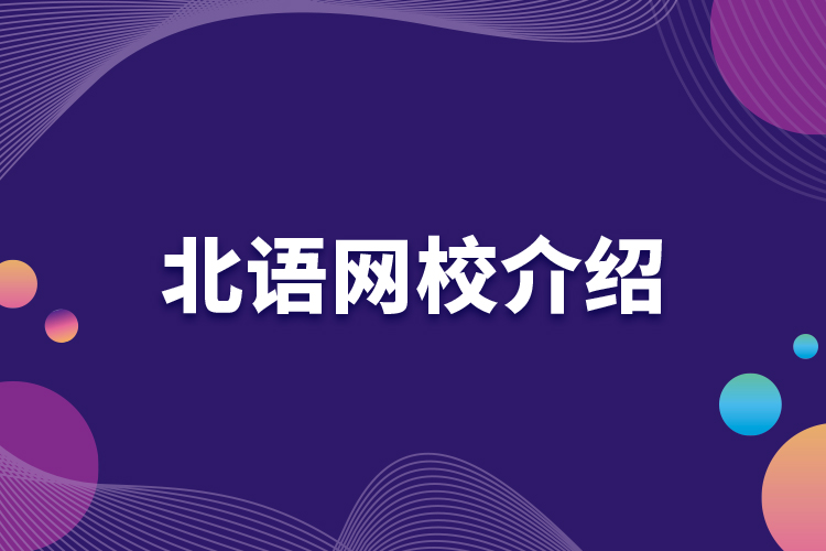 北語(yǔ)網(wǎng)校介紹
